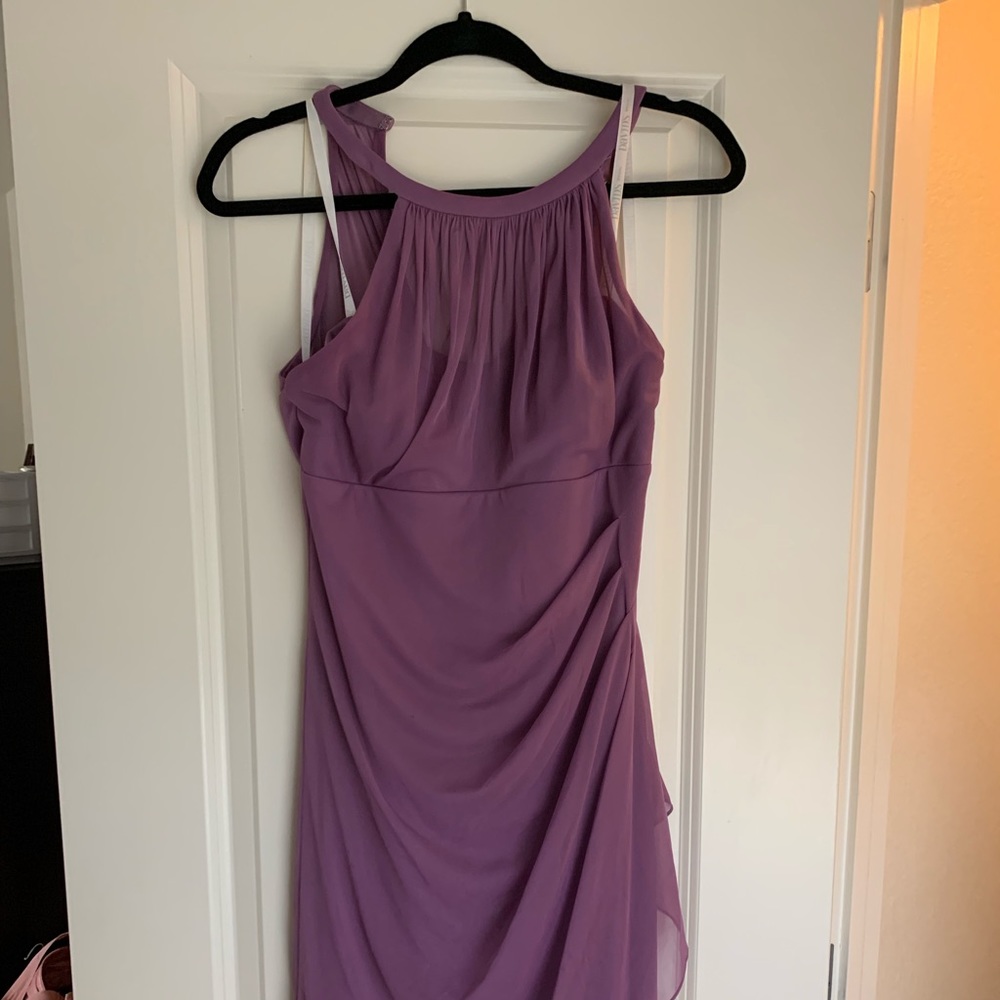 Purple Bridesmaid Dress
